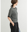 リンガー半袖ニットTシャツ