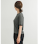 リンガー半袖ニットTシャツ