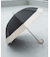 because　晴雨兼用バンブーハンドルバイカラー