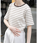 FORK&SPOON　ワッフルジャガードTシャツ