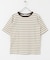 FORK&SPOON　ワッフルジャガードTシャツ