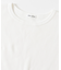 FORK&SPOON　ワッフルジャガードTシャツ
