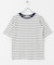FORK&SPOON　ワッフルジャガードTシャツ