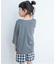『親子リンク』add fabrics ドルマンTシャツ(KIDS)