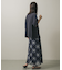 シアーチェックスカート