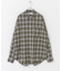 『WEB限定』オンブレチェックリラックスシャツ