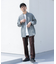『WEB限定』ストライプバンドカラーリラックスシャツ