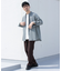 『WEB限定』ストライプバンドカラーリラックスシャツ