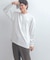 『ユニセックス』シシュウダンボールポンチロングスリーブ Tシャツ