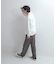 『ユニセックス』シシュウダンボールポンチロングスリーブ Tシャツ