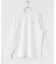 『ユニセックス』シシュウダンボールポンチロングスリーブ Tシャツ
