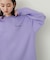 『ユニセックス』シシュウダンボールポンチロングスリーブ Tシャツ
