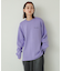 『ユニセックス』シシュウダンボールポンチロングスリーブ Tシャツ