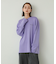 『ユニセックス』シシュウダンボールポンチロングスリーブ Tシャツ