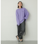 『ユニセックス』シシュウダンボールポンチロングスリーブ Tシャツ