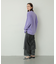『ユニセックス』シシュウダンボールポンチロングスリーブ Tシャツ