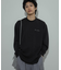 『ユニセックス』シシュウダンボールポンチロングスリーブ Tシャツ