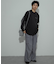 『ユニセックス』シシュウダンボールポンチロングスリーブ Tシャツ