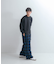 『ユニセックス』シシュウダンボールポンチロングスリーブ Tシャツ