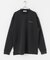 『ユニセックス』シシュウダンボールポンチロングスリーブ Tシャツ