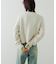 ラメリボンクルーネックカーディガン