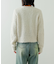 ラメリボンクルーネックカーディガン