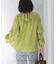 『WEB／一部店舗限定カラー』楊柳フリルブラウス