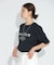 SHELTECH ロゴプリントTシャツ