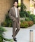 LIFE STYLE TAILOR　コーデュロイコンフォータブルジャケット
