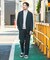 LIFE STYLE TAILOR　コーデュロイコンフォータブルジャケット