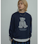『別注』TeddyBear×SENSE OF PLACE　テディベアクルーネックスウェット