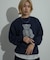 『別注』TeddyBear×SENSE OF PLACE　テディベアクルーネックスウェット