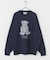 『別注』TeddyBear×SENSE OF PLACE　テディベアクルーネックスウェット