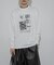 ポンチグラフィックロングスリーブTシャツ A