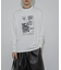 ポンチグラフィックロングスリーブTシャツ A
