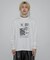 ポンチグラフィックロングスリーブTシャツ A