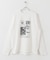 ポンチグラフィックロングスリーブTシャツ A