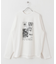 ポンチグラフィックロングスリーブTシャツ A