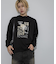 ポンチグラフィックロングスリーブTシャツ A