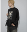ポンチグラフィックロングスリーブTシャツ A