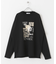 ポンチグラフィックロングスリーブTシャツ A