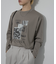 ポンチグラフィックロングスリーブTシャツ A