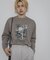 ポンチグラフィックロングスリーブTシャツ A