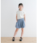 『WEB／一部店舗限定サイズ』フロントボタンキュロットパンツ(KIDS)