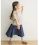 『親子リンク』コットンボイル2WAYスカート(KIDS)