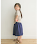 『親子リンク』コットンボイル2WAYスカート(KIDS)