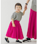 『親子リンク』コットンボイル2WAYスカート(KIDS)