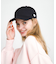 ハートモチーフ小顔CAP