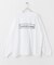 『別注』BASQUIAT×SENSE OF PLACE　ロゴロングスリーブTシャツ