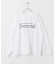 『別注』BASQUIAT×SENSE OF PLACE　ロゴロングスリーブTシャツ